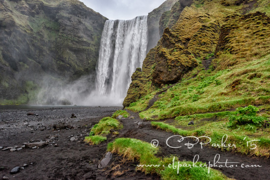Path to Skógafoss Waterfall - Iceland 2015